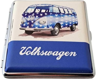 VW Cigaretetui til 20 stk. Ikonisk Bus og Beetle Design
