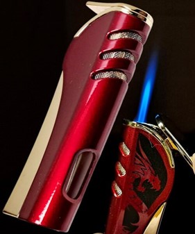 Dragesymbolik møder funktionalitet: Rød/guld Dragon Gaslighter