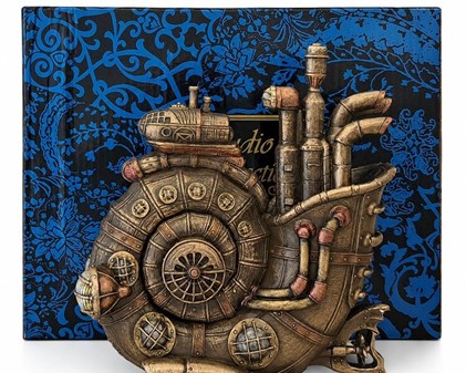 SMYKKEÆSKER. Fænomenalt Steampunk ubåd Nautilus i smykkeskrin form