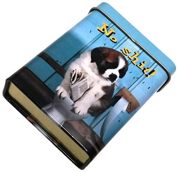 ETUI TIL HJEMMERULLET CIGARETTER. 4 stk. metal etui til cigaretpakke