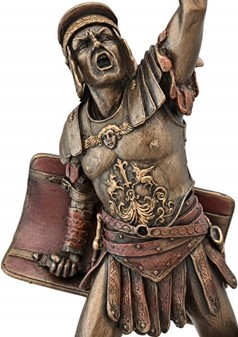 Spartacus bronze figur. Gør din hylde episk (uden at kæmpe selv)