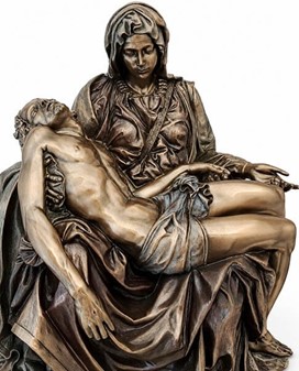 Pieta Figur. Michelangelo's mesterværk som elegant boligindretning
