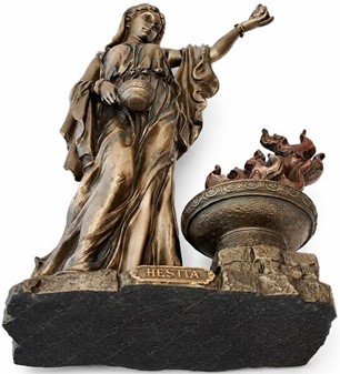 Hestia Figure – Eksklusiv og Symbolsk Bryllupsgave til Par