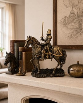 KNIGHTS FIGURER. Billig og unik figur som pynt til hjemmet og kontoret
