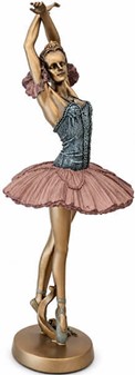 BALLERINA FIGUR. Danserinde figur som romantisk gave til hende