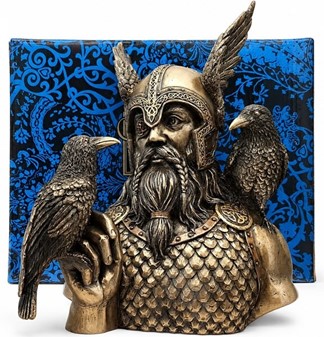 Odin Skulptur til Hjemmet. Odin Buste der styrer din stue!