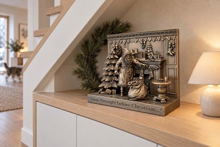 “Natten før jul” julefigur i bronze – Perfekt mesterværk og julegave