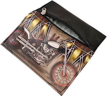 Motorcykel Tobakspung. Frihed i Lommeformat til Rulle- og Pibetobak