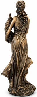 Fortuna figur i bronze. Giv lykke i bryllupsgave