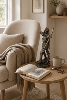 Robin Hood Figur. Legenden I Bronze: Sherwood-stil til din stuen!