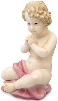 ENGEL FIGUR. Charmerende porcelæn figur. Et symbol på ro og skønhed