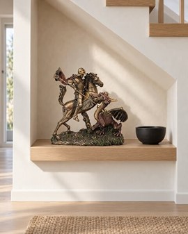Sankt Jørgen og Dragen Statue. Den ultimative gave til mænd med mod