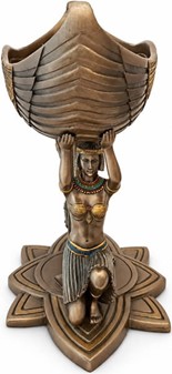 Dekorationsskål med egyptiske danserinder. Eksklusiv gave til brudepar