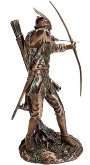 Robin Hood Figur. Legenden I Bronze: Sherwood-stil til din stuen!