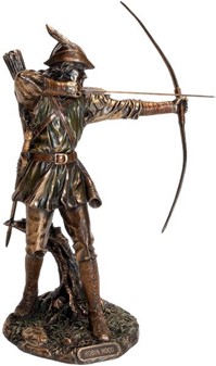 Robin Hood Figur. Legenden I Bronze: Sherwood-stil til din stuen!