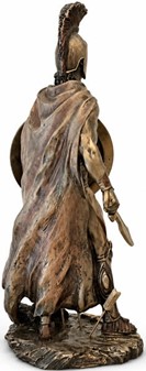 LEONIDAS SKULPTUR. Spartansk kriger og konge - Pynte figur til hjemmet