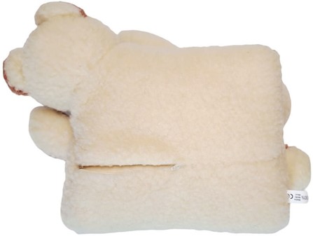 Miljøvenlig Bamse Uld Pude. Den Perfekte Kramme Gave til Børn