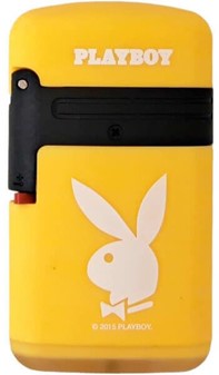 Playboy Gas Lighter. Stilfuld, vindtæt og med dobbelt turbo flamme