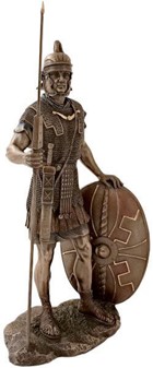Romersk Legionær Figur i Bronze. Perfekt Gave til Ham og Kontor Pynt