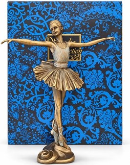 BALLETDANSER FIGUR. Enestående ballerina figur til en gave