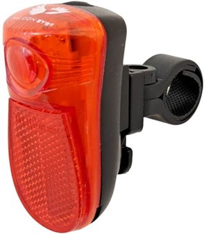 Cykellygtesæt. LED + Reflektor. Frontlygte og Baglygte i to farver