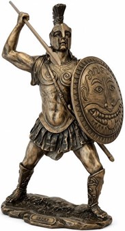 Ajax den Store Statue. Heroisk mytologisk figur og unik gave til mand