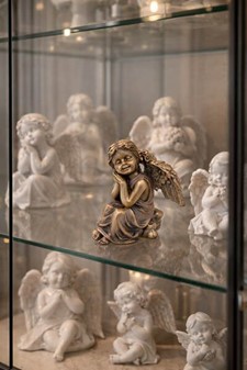 Drømmende Engle Figur. Den perfekte, personlige gave til mormor