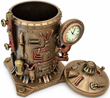 Steampunk Ur Smykkeskrin – Hemmeligt rum til dine værdigenstande