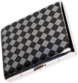 Elegant metal cigaretetui til 20 stk. Beskyttelse med stil