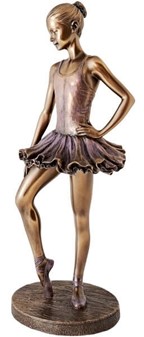 GAVE TIL EN BALLERINA. Attraktiv ballerina figur til stue dekoration