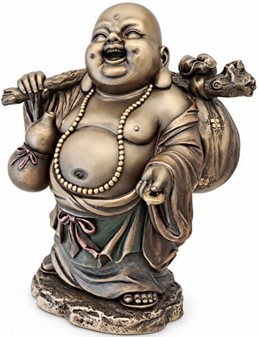Smilende Buddha figur: Din Daglig Dosis af Lykke og Held