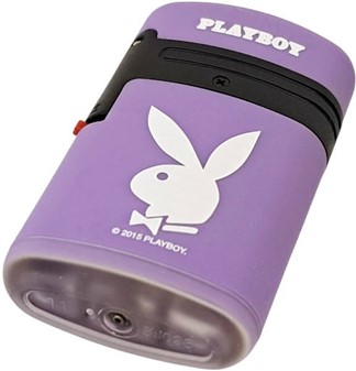 Ikonisk Playboy Lilla Lighter. Turbo Flamme og Unikt Design