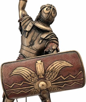 Spartacus bronze figur. Gør din hylde episk (uden at kæmpe selv)