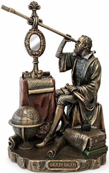 Galileo Galilei Figur. Forvandl dit hjem til et univers af opdagelser