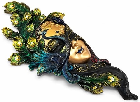 VENETIANSK MASKE. Smuk og billig pynt til hjemmet og vægdekoration