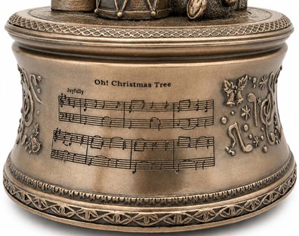 Magisk jule spilledåse . Juledekoration der spiller "O Christmas Tree"