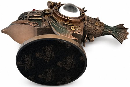 Unik ubåd figur i Steampunk-stil til kontoret eller stuen dekoration