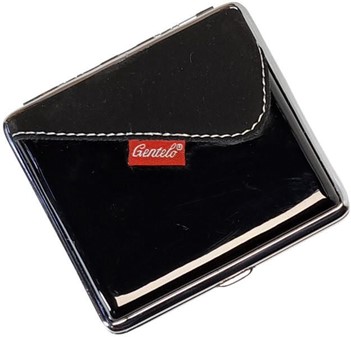 Elegant Sort Cigaretetui. Beskyttelse og Stil til 20 Cigaretter