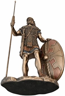 Romersk Legionær Figur i Bronze. Perfekt Gave til Ham og Kontor Pynt