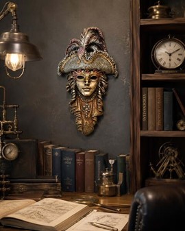 ROMANTISKE GAVER. Venetiansk maske. Dejlig dekoration til væggen