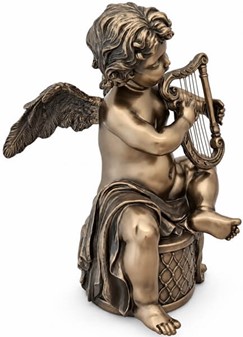 SMUK ENGEL. Smuk og billig bronze figur. Julegaveideer til hende