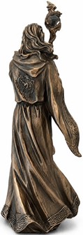 Oplev Mystisk Skønhed med Merlin. Bronze Dekorativ Figur til Hjemmet