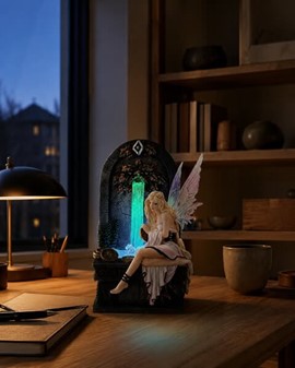 GOD VENINDEGAVE. Feens Ønskebrønd. Lys, Magi og Eventyr i Én Statuette
