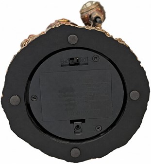 DEKORATION HJEMMET. Steampunk Veronese figur af døde dykker med LED