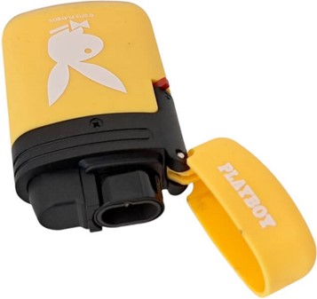 Playboy Gas Lighter. Stilfuld, vindtæt og med dobbelt turbo flamme