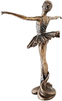 BALLETDANSER FIGUR. Enestående ballerina figur til en gave