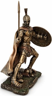 HEKTOR. Figur af modigste trojanske helten, billigt pynt til hjemmet
