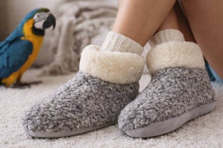 Bløde uld hjemmesko dame. Varme, lette og daglig hygge til kvinder