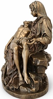 Pieta Figur. Michelangelo's mesterværk som elegant boligindretning