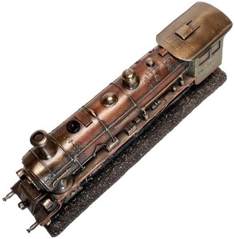 Steampunk Damplokomotiv Figur – En nostalgisk rejse i miniature!
